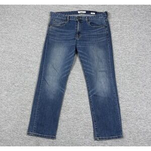 Peter Manning NYC Jeans Mens 32x26 Blue Denim Johnny Standard Fit Stretch